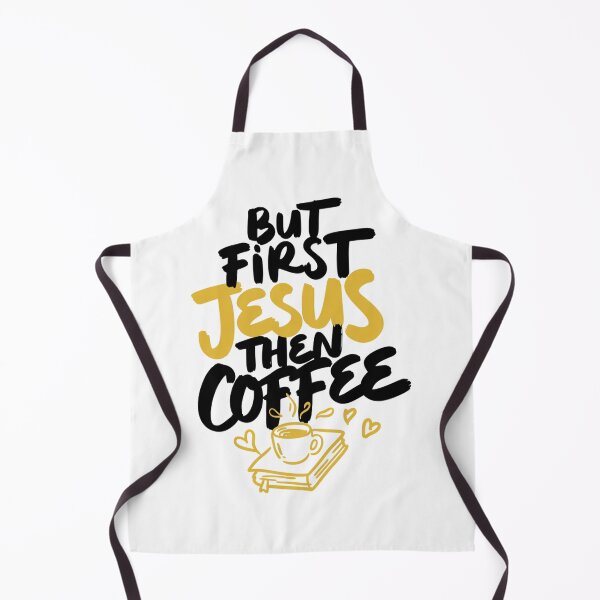 Item preview, But First Jesus Then Coffee Christian Faith Art designed and sold by IslandTyped.