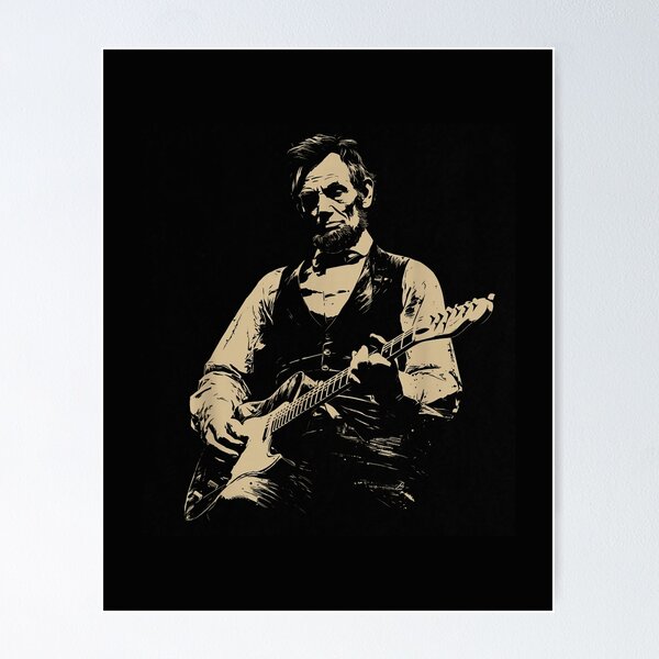 Item preview, Vintage President Guitar Americana Classic T-Shirt designed and sold by Lilbahlil.