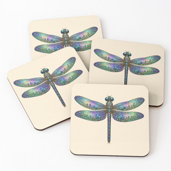 Item preview, Floral Dragonfly Series– Moonlit Iridescent Wings designed and sold by MoonlitWhiskers.