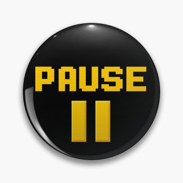 Item preview, Pause designed and sold by PixelThumbPrint.