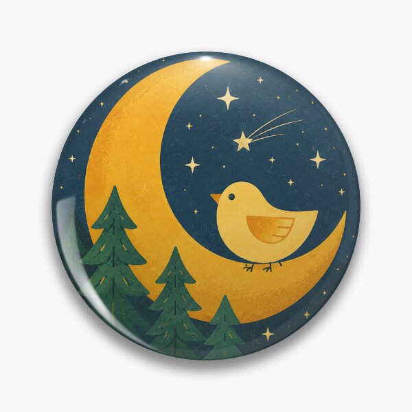 Item preview, Moonlit Forest Bird designed and sold by mellow-koko.