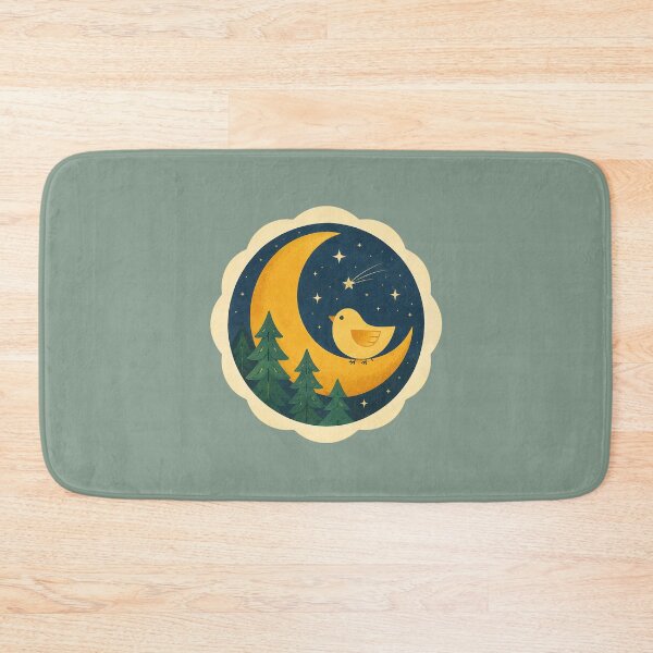 Item preview, Moonlit Forest Bird designed and sold by mellow-koko.