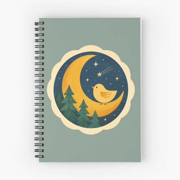 Item preview, Moonlit Forest Bird designed and sold by mellow-koko.