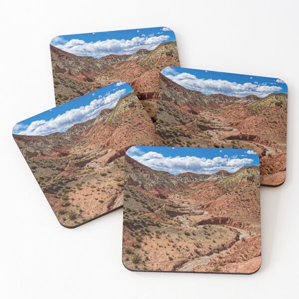 Item preview, Valley of Mars Cusi Cusi Jujuy Argentina Red Desert Poster designed and sold by Keltoi-art.