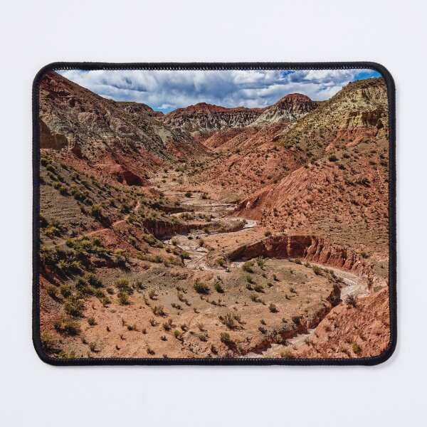 Item preview, Valley of Mars Cusi Cusi Jujuy Argentina Red Desert Poster designed and sold by Keltoi-art.