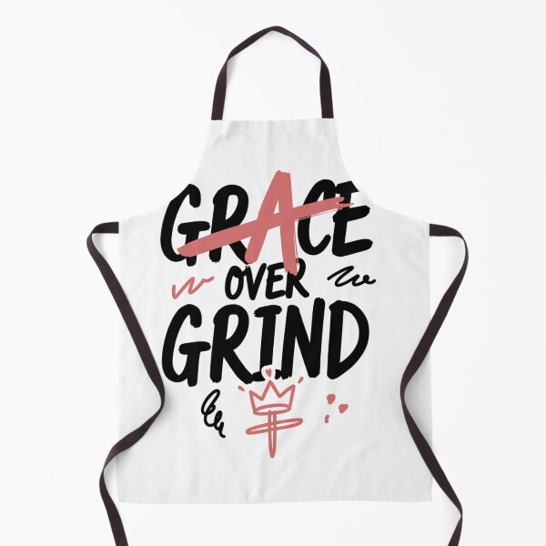 Item preview, Grace Over Grind Christian Motivational Art designed and sold by IslandTyped.