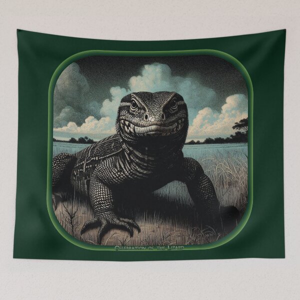 Item preview, Celebration of the Lizard designed and sold by Rich La Bonté.