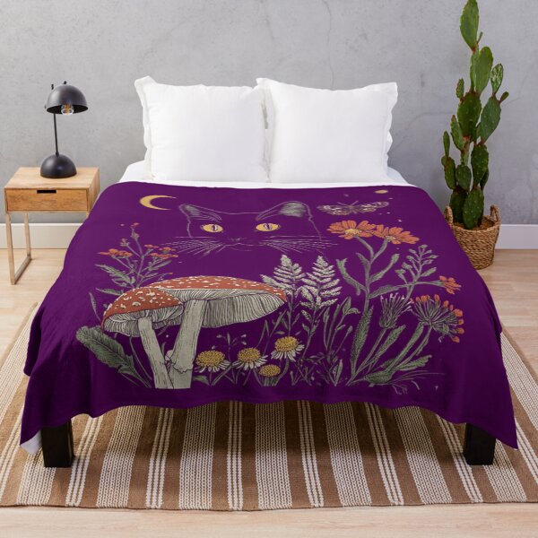 Item preview, Cottagecore Cute Cat Floral  designed and sold by Annienhonnhu.