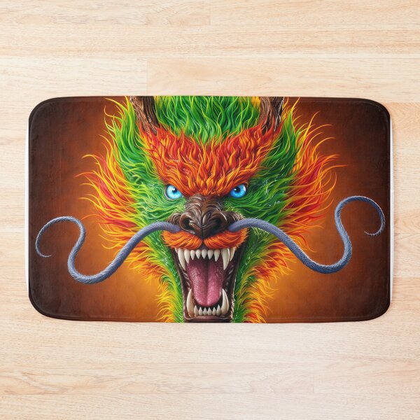 Item preview, Oriental Dragon 3D Fantasy Color Poster Sticker Asia Art designed and sold by Keltoi-art.