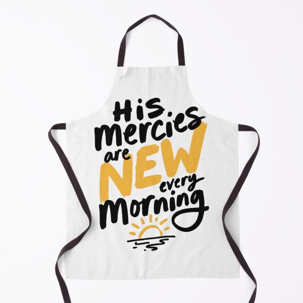 Item preview, His Mercies Are New Every Morning Christian Art designed and sold by IslandTyped.