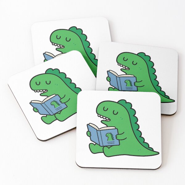 Item preview, Cute Dinosaur Reading Book designed and sold by Happy'CLICK'.