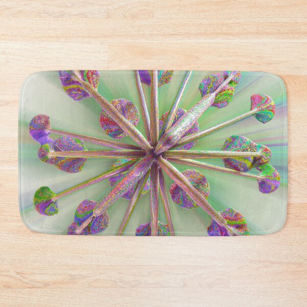 Item preview, Organic 3D Structure Iridescent Psychedelic Star Art Poster designed and sold by Keltoi-art.