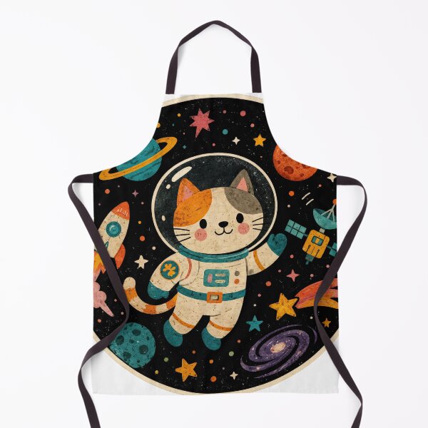 Item preview, Wall Art - Postcard - #1 - Cosmic Cat Explorer designed and sold by ForeverPrintsOK.