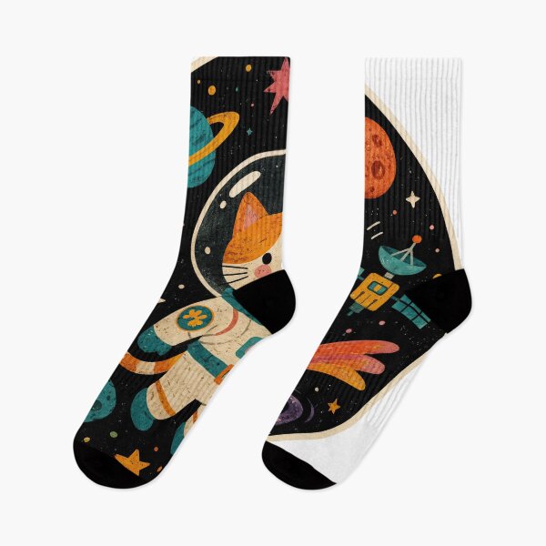 Item preview, Wall Art - Postcard - #1 - Cosmic Cat Explorer designed and sold by ForeverPrintsOK.