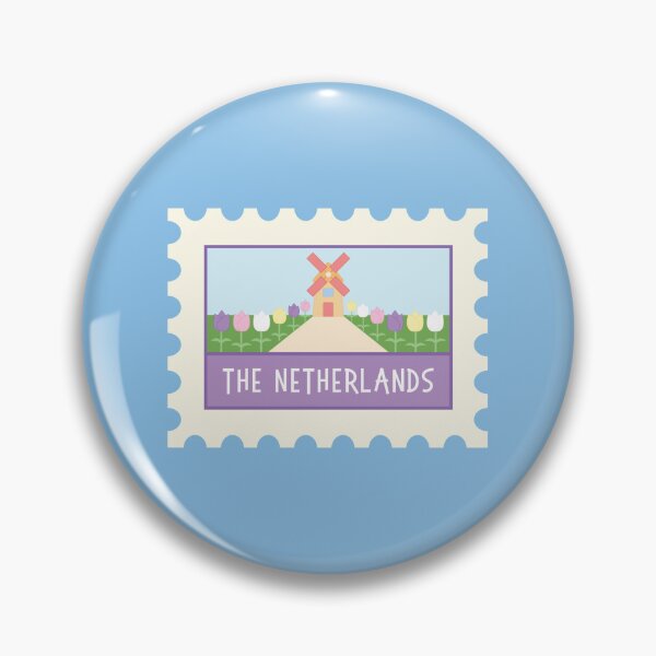 Item preview, The Netherlands Stamp designed and sold by Daisy Flowers.