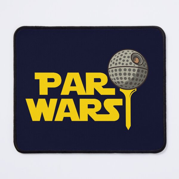 Item preview, Par Wars - tee with ball designed and sold by TheBootRoom.