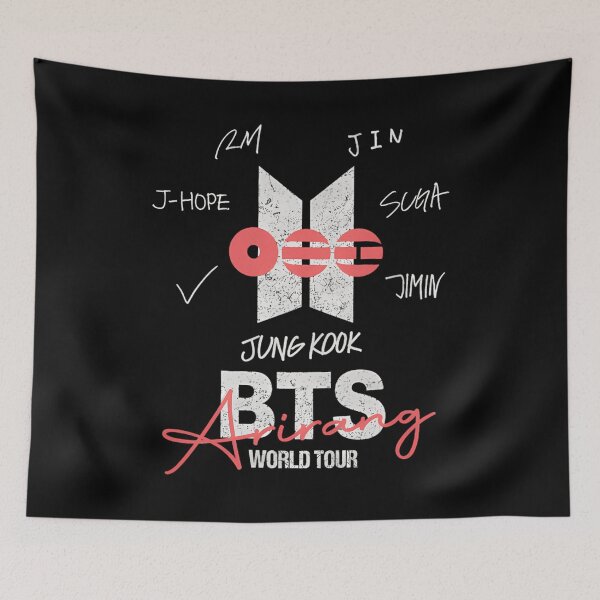 Item preview, Bts Members World Tour Arirang Music K Pop Fan designed and sold by ElzaDailyArt.