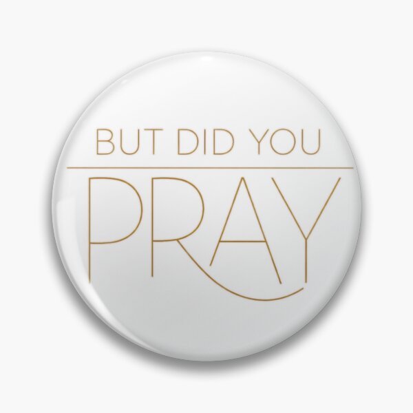 Item preview, But Did You Pray – Minimal Gold Line Art Design T-Shirt designed and sold by MerchlyMike.