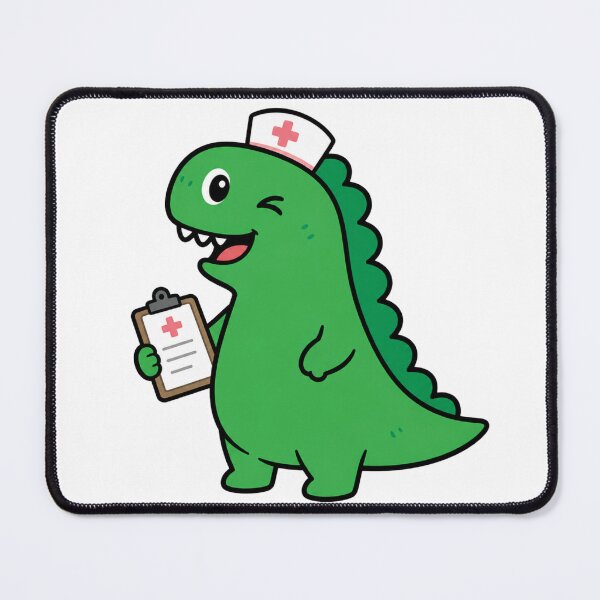 Item preview, Cute Dinosaur Nurse designed and sold by Happy'CLICK'.