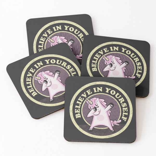 Item preview, Believe In Yourself Funny Unicorn designed and sold by beboplab.