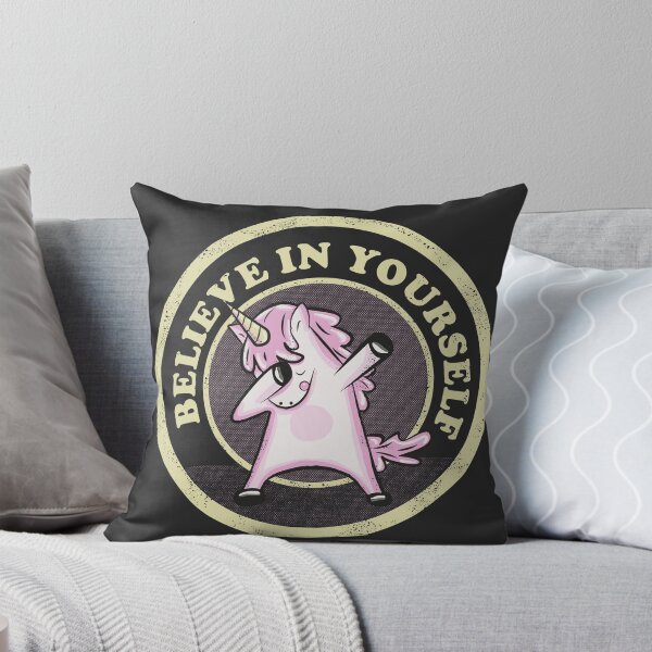 Item preview, Believe In Yourself Funny Unicorn designed and sold by beboplab.