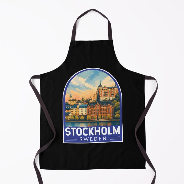 Item preview, Stockholm Sweden Travel Art Emblem designed and sold by KrisSidDesigns.