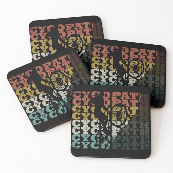 Item preview, Funny mountain biker biking quotes puns - Cycopath designed and sold by Alexaltay.