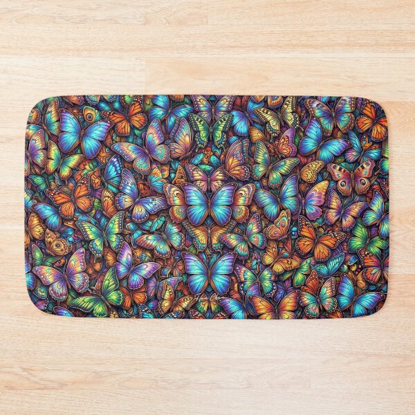 Item preview, Psychedelic Neon Butterfly Dream designed and sold by Hen-C-Art.