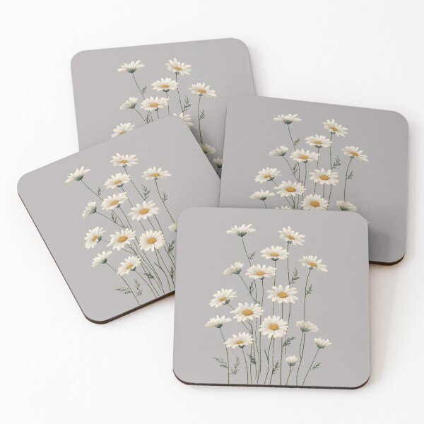Item preview, Minimalist Embroidered Wildflower Botanical Art designed and sold by MegaNovaArt.