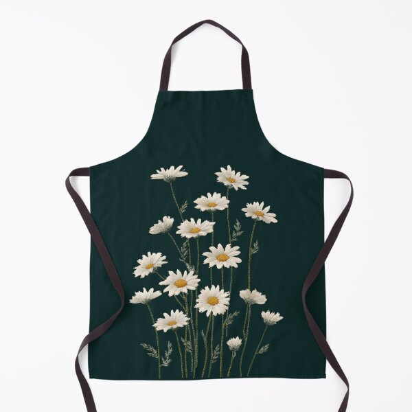 Item preview, Minimalist Embroidered Wildflower Botanical Art designed and sold by MegaNovaArt.