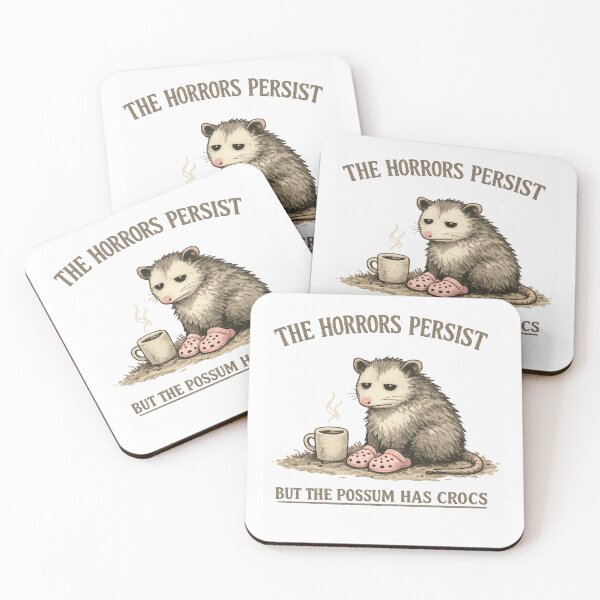 Item preview, Funny Possum Meme Crocs Opossum Shirt Cute Mental Health Humor designed and sold by Region.