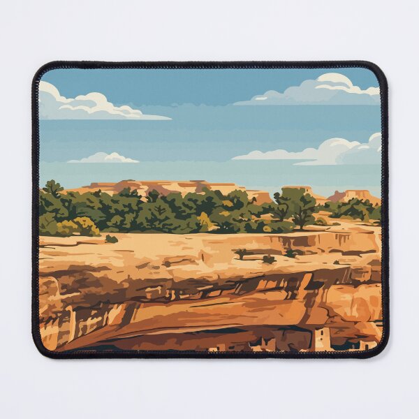 Item preview, Mesa Verde National Park USA Travel Vintage designed and sold by RareDeerArt.