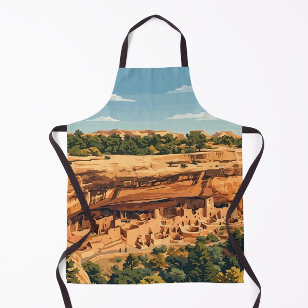 Item preview, Mesa Verde National Park USA Travel Vintage designed and sold by RareDeerArt.