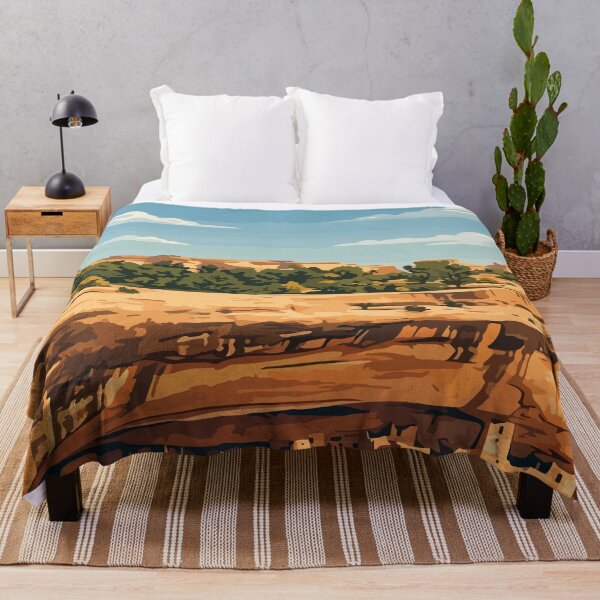 Item preview, Mesa Verde National Park USA Travel Vintage designed and sold by RareDeerArt.