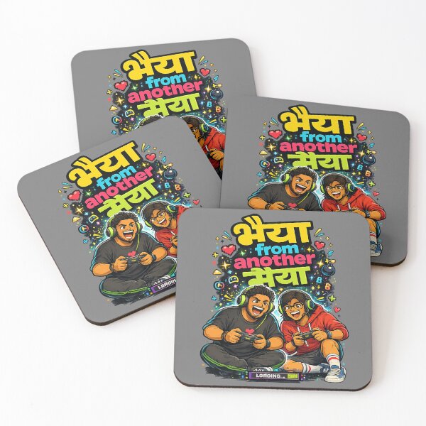 Item preview, Bhaiya from another Maiya - Game Lovers / Gaming Night | Quirky Hindi Theme Tshirt designed and sold by freezed-frames.