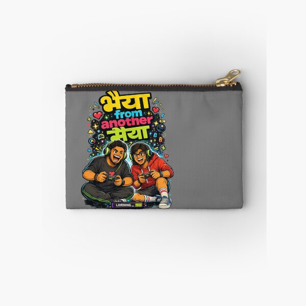 Item preview, Bhaiya from another Maiya - Game Lovers / Gaming Night | Quirky Hindi Theme Tshirt designed and sold by freezed-frames.