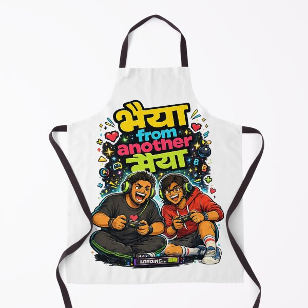 Item preview, Bhaiya from another Maiya - Game Lovers / Gaming Night | Quirky Hindi Theme Tshirt designed and sold by freezed-frames.