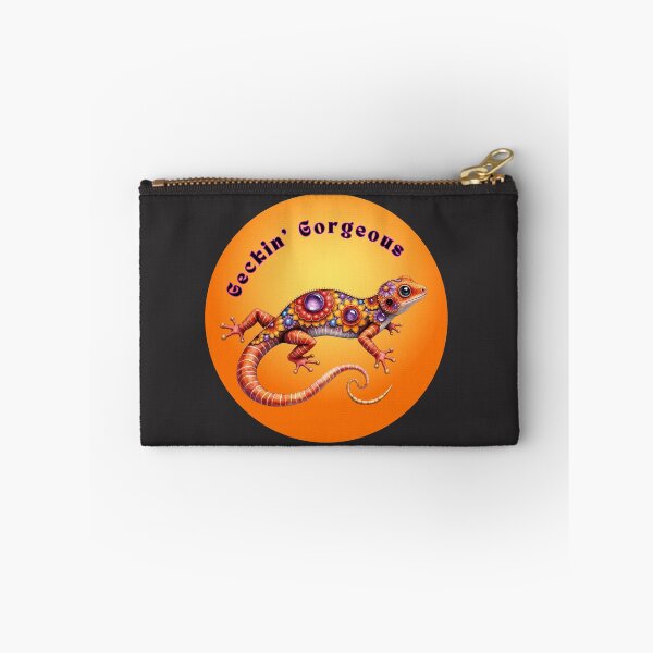 Item preview, Geckin’ Gorgeous Retro Gecko Shirt | Colorful Reptile Lover T-Shirt | Funky Boho Gecko Graphic Tee designed and sold by Ashes to Artistry.