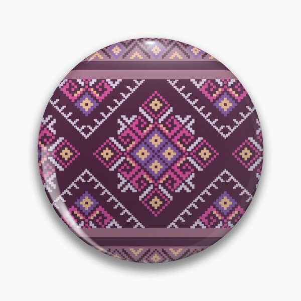 Item preview, Purple Tribal Geometric Seamless Textile Pattern designed and sold by PowerAntShop.