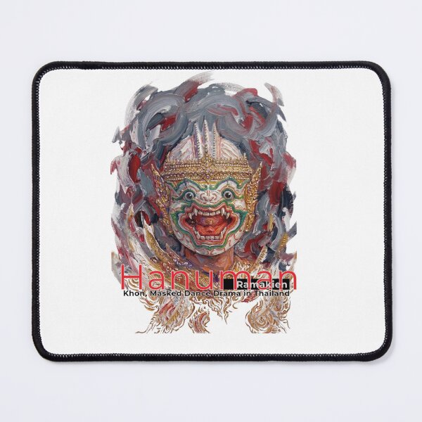 Item preview, Hanuman Ramakien Thailand Art – Khon Masked Dance Drama Travel Graphic | Welcome Thailand Souvenir designed and sold by Beeform.