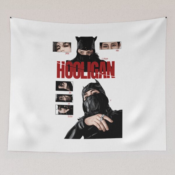 Item preview, Bts Hooligan K Pop Arirang Street Gang Army Fan Wo designed and sold by ElzaDailyArt.