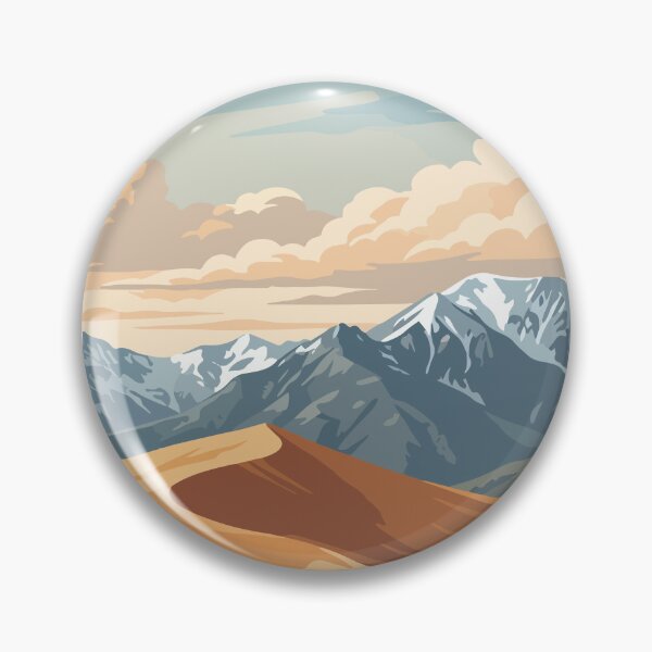 Item preview, Great Sand Dunes National Park USA Travel Vintage designed and sold by RareDeerArt.