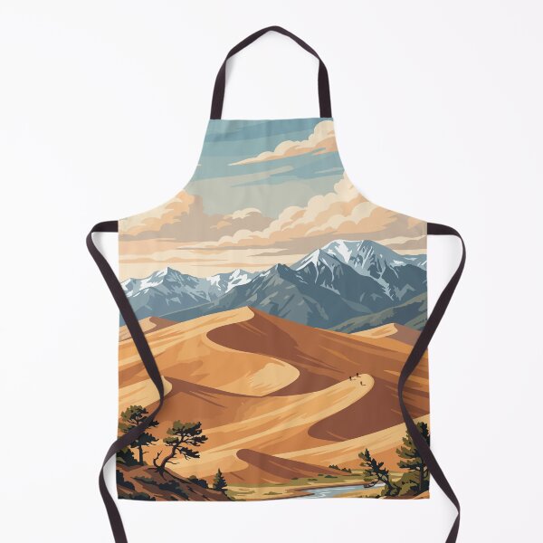 Item preview, Great Sand Dunes National Park USA Travel Vintage designed and sold by RareDeerArt.