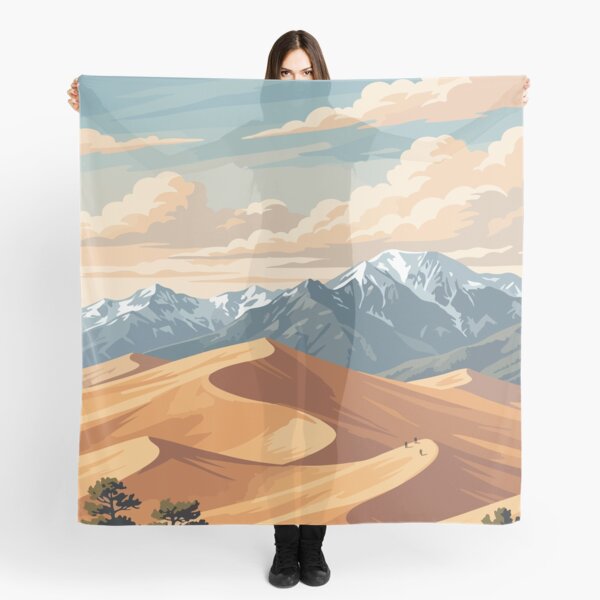 Item preview, Great Sand Dunes National Park USA Travel Vintage designed and sold by RareDeerArt.