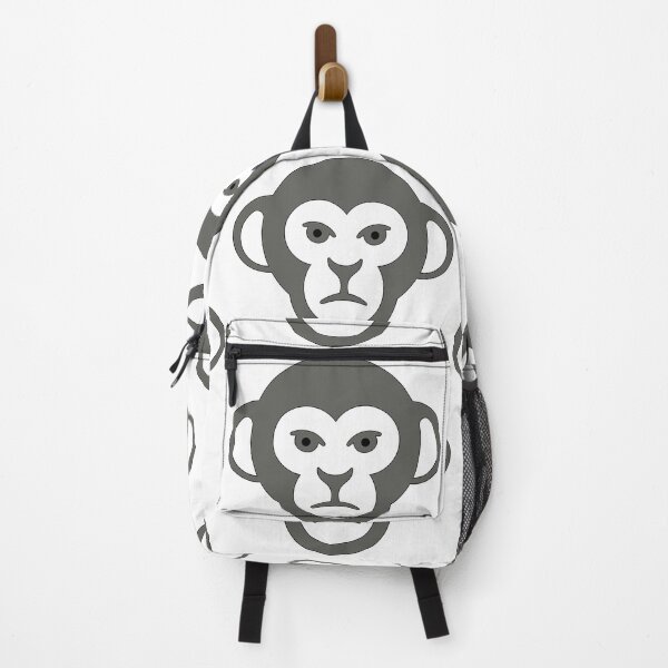 Item preview, Minimalist Geometric Chimpanzee Monkey Logo Sticker T-shirt designed and sold by Keltoi-art.