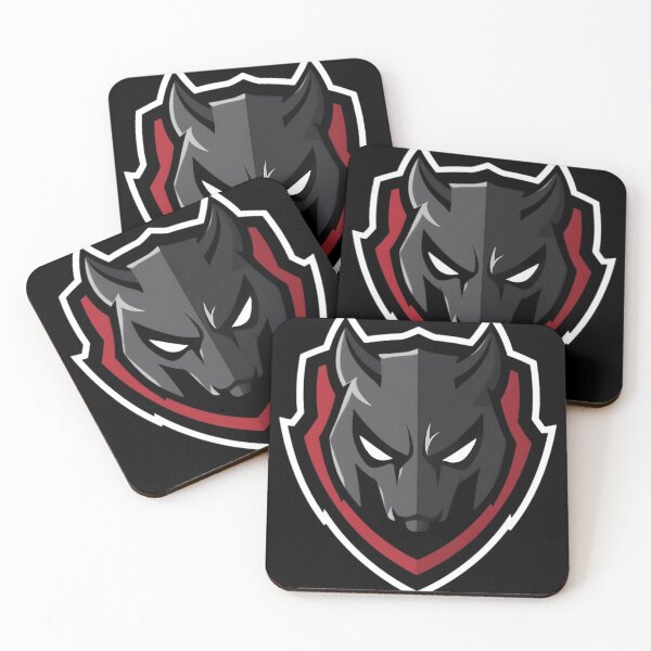 Item preview, Dark Wolf Warrior Gaming Crest designed and sold by SenTinio.