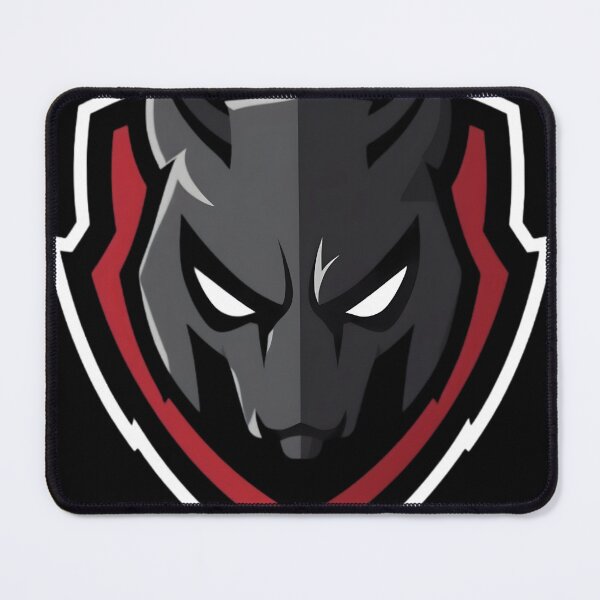 Item preview, Dark Wolf Warrior Gaming Crest designed and sold by SenTinio.