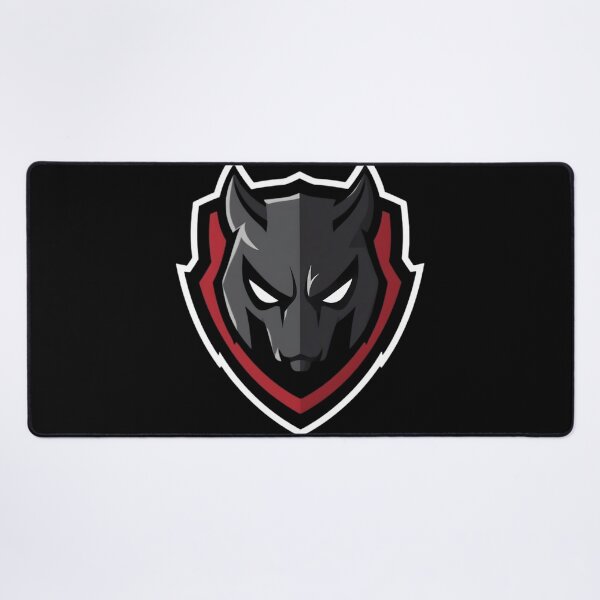 Item preview, Dark Wolf Warrior Gaming Crest designed and sold by SenTinio.