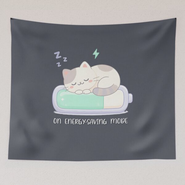 Item preview, Energy-Saving Cat Mode designed and sold by Icareis-Studios.