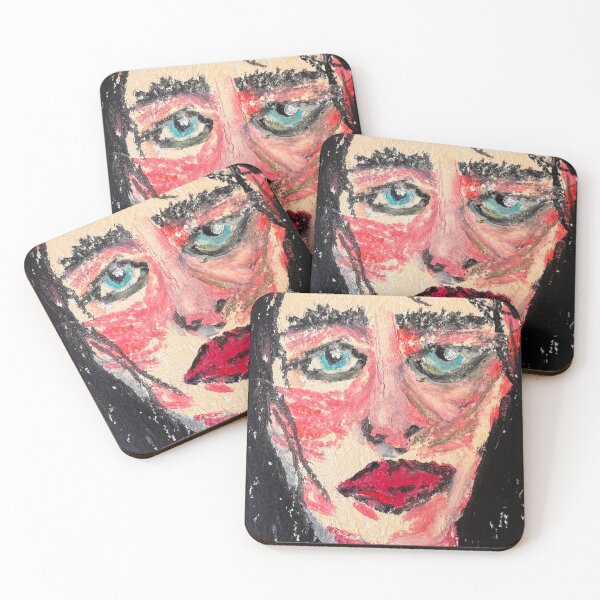 Item preview, Emília_Soft Damage II - Part of an ongoing series of expressive portraits. designed and sold by Verapastels.